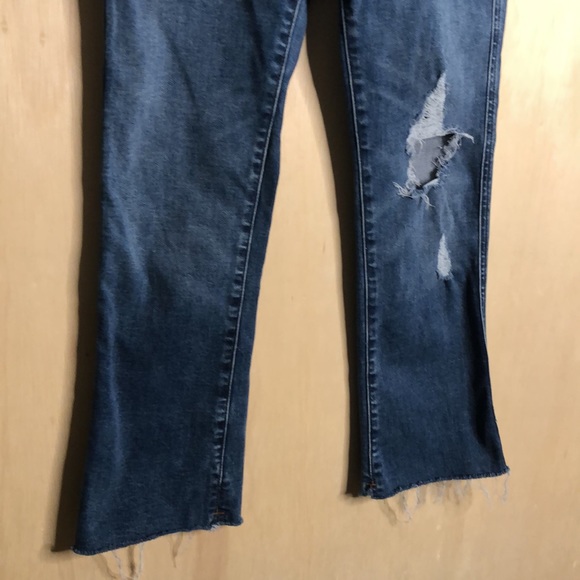 Express jeans button fly. Size 2 short. - Picture 3 of 14